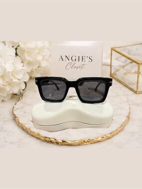 Carrera Black Square-Frame Sunglasses